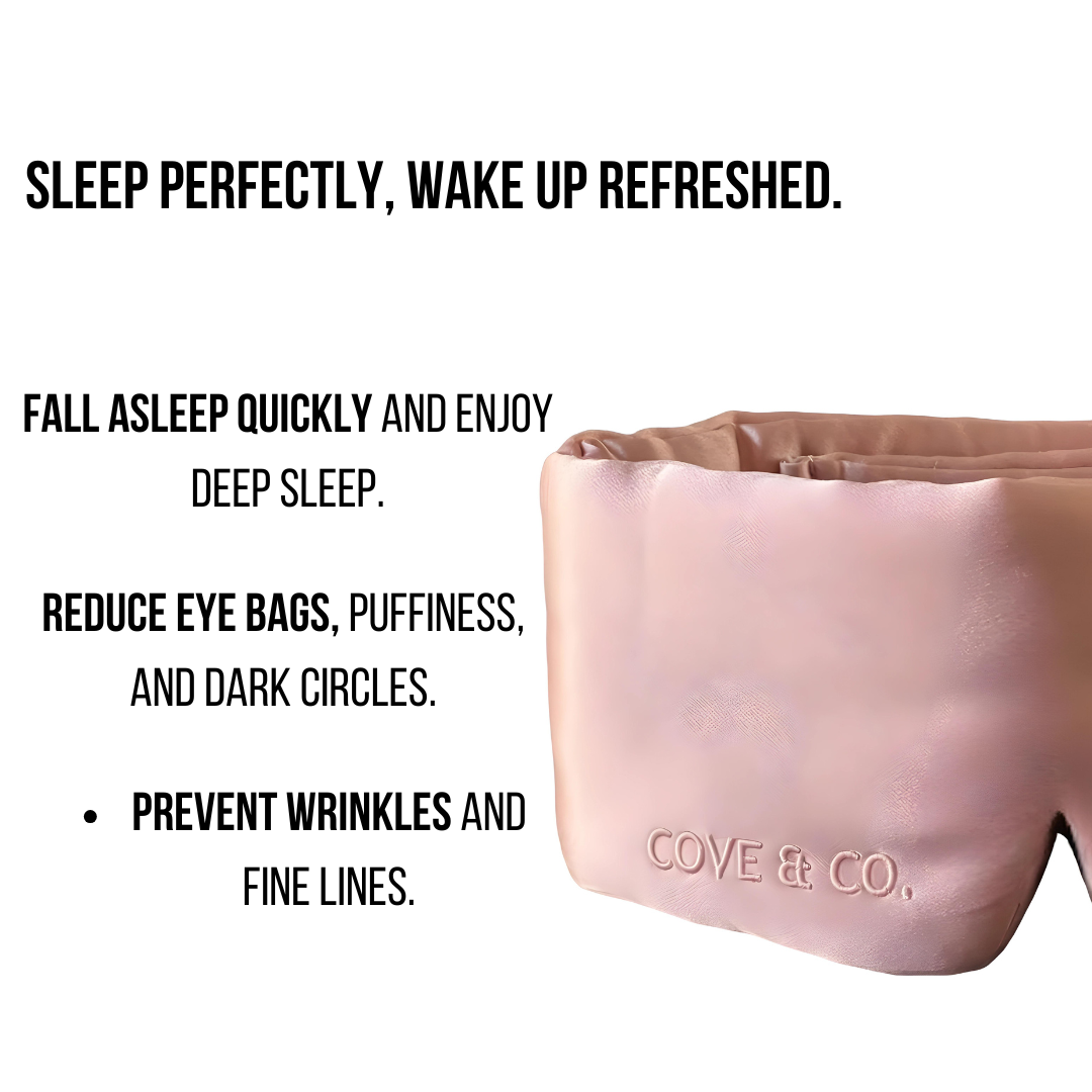 Couple’s mulberry Silk Sleep Mask – "His & Hers" Edition