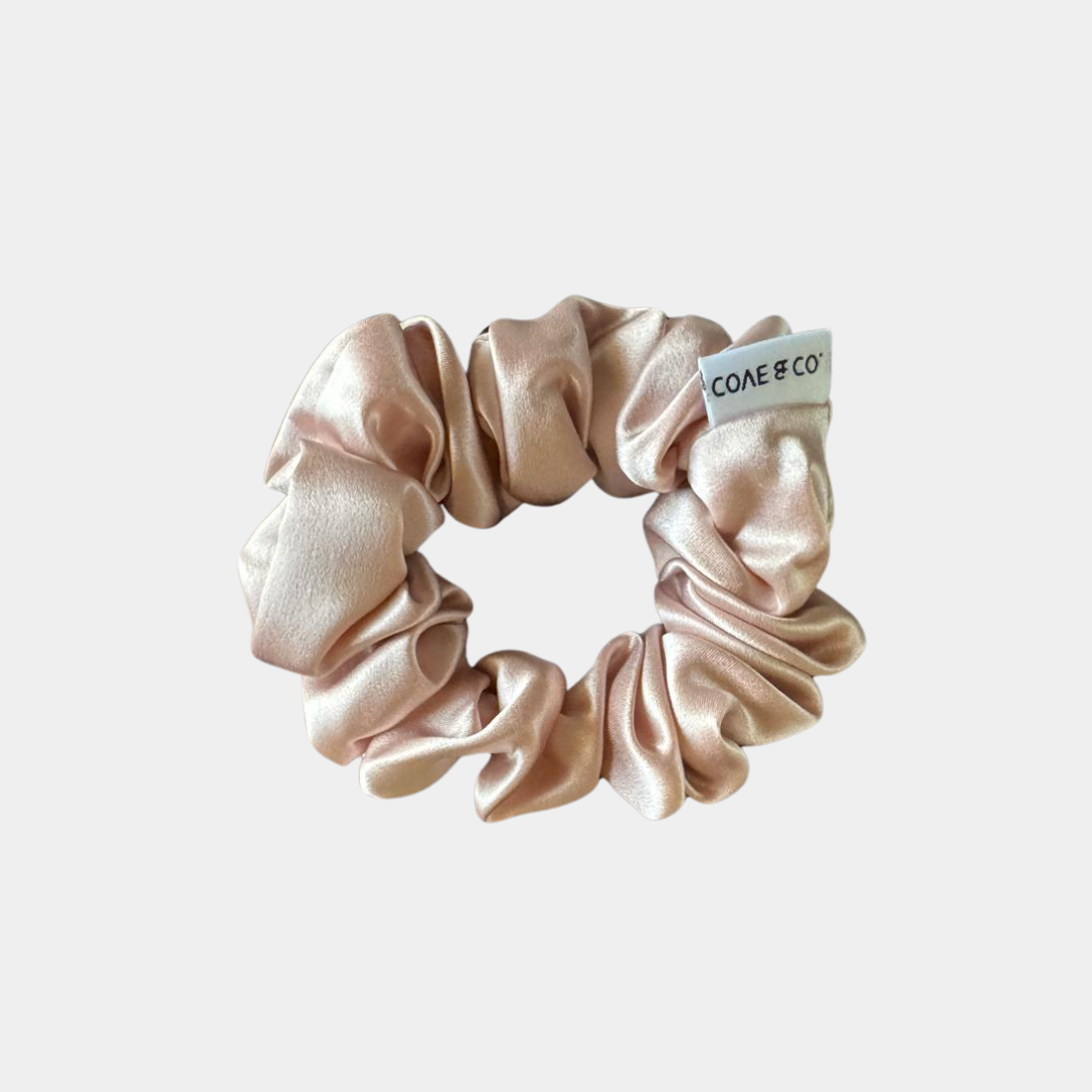 Rose Silk Scrunchie