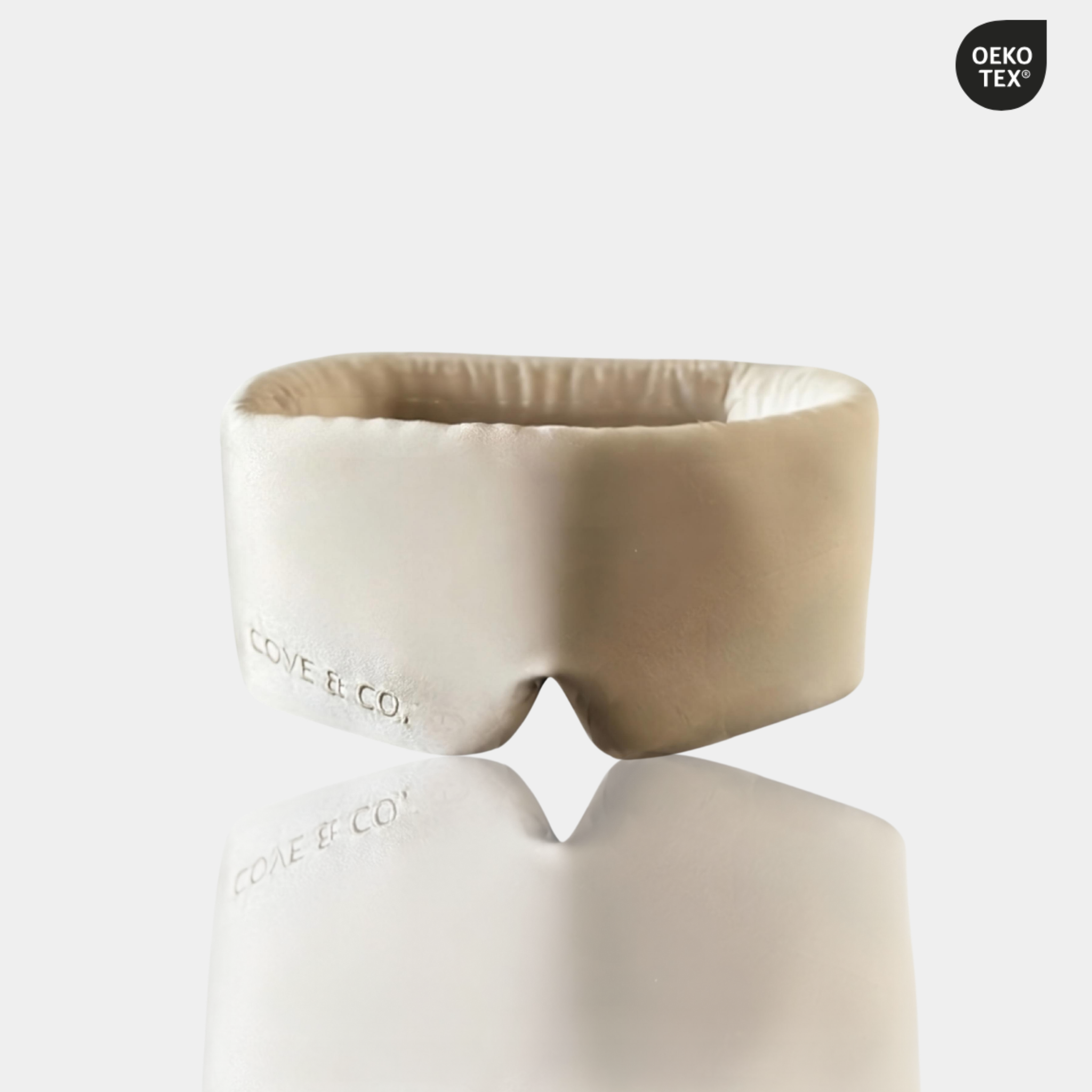 Desert Glow silk sleep mask