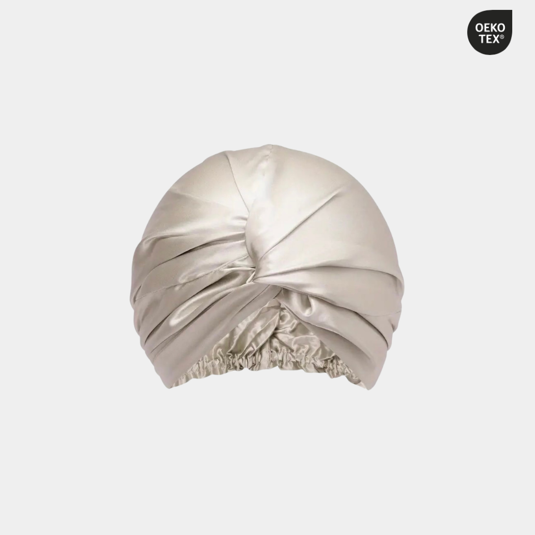 Desert Glow mulberry silk bonnet