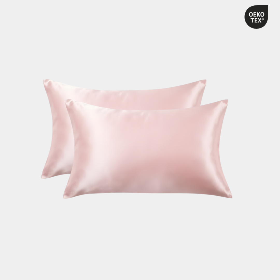Ruby Rose mulberry Silk Pillowcase Duo