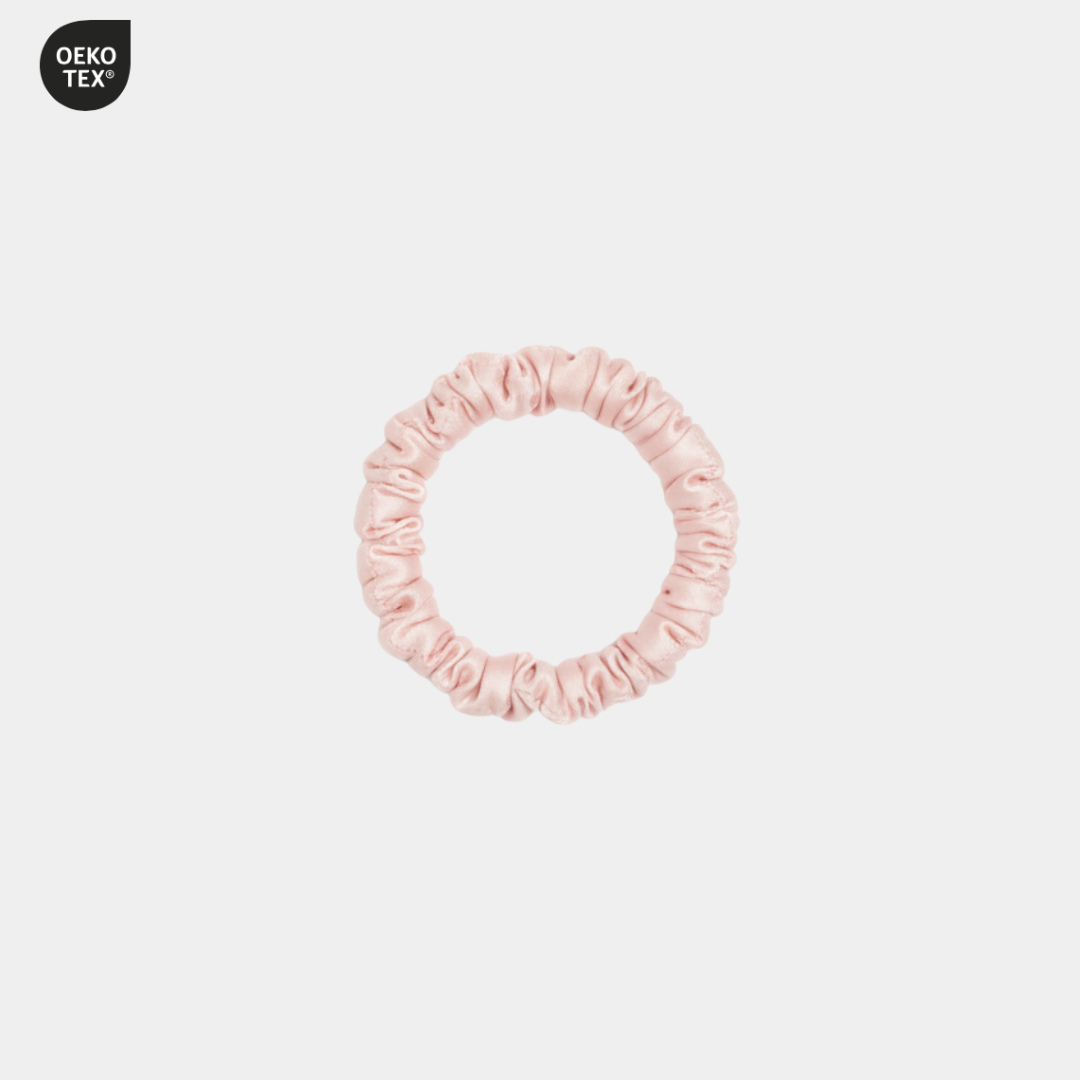 Pink Skinny Scrunchie