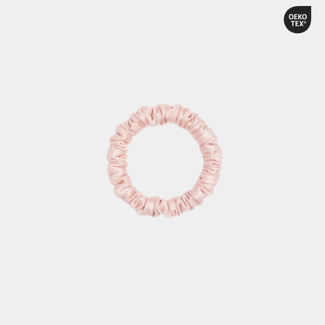 Pink Skinny Scrunchie