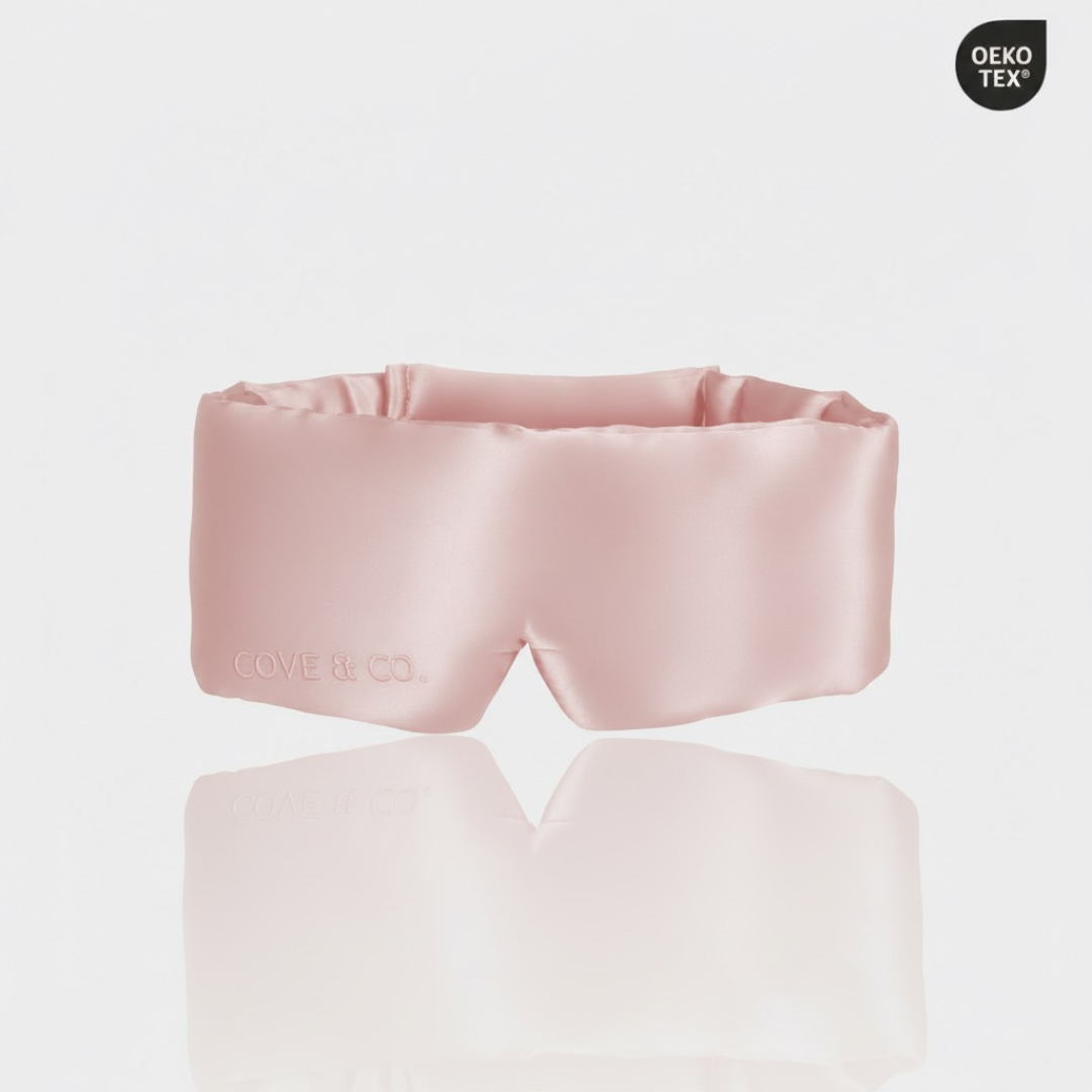 Ruby Rose silk sleep mask