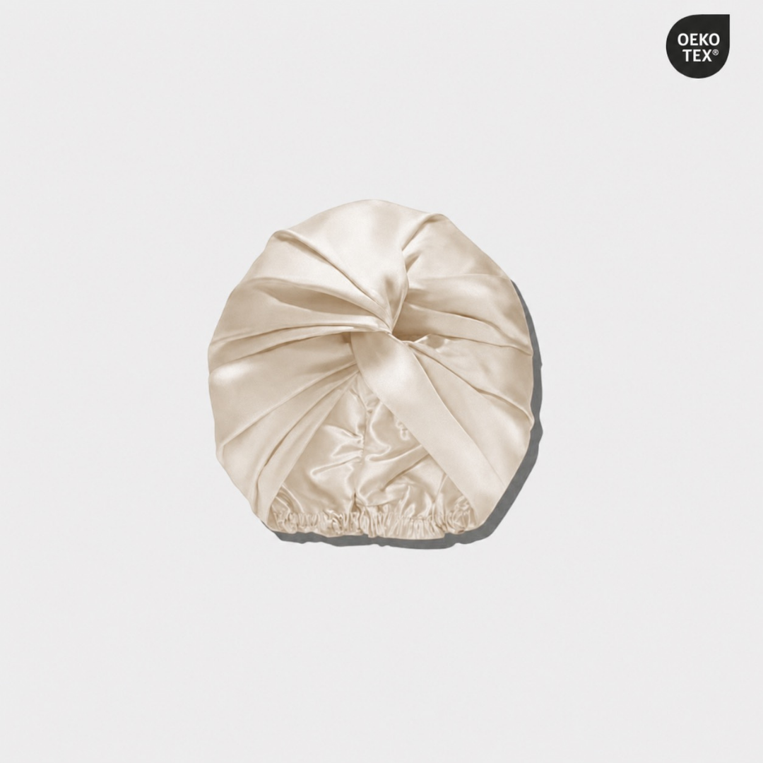 Desert Glow mulberry silk bonnet