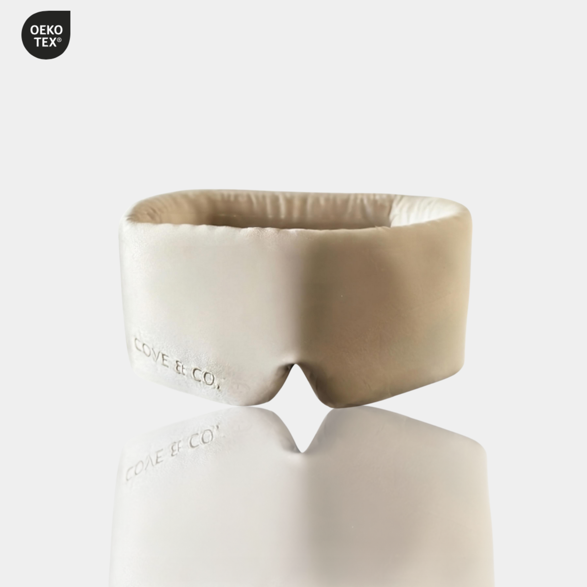 Pearl Glow silk sleep mask