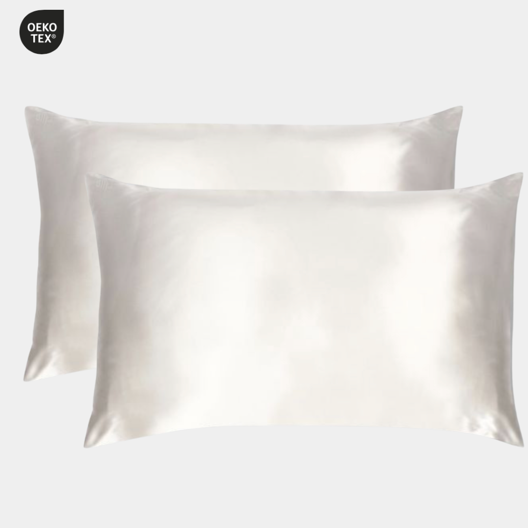Luxe mulberry Silk Pillowcase Duo