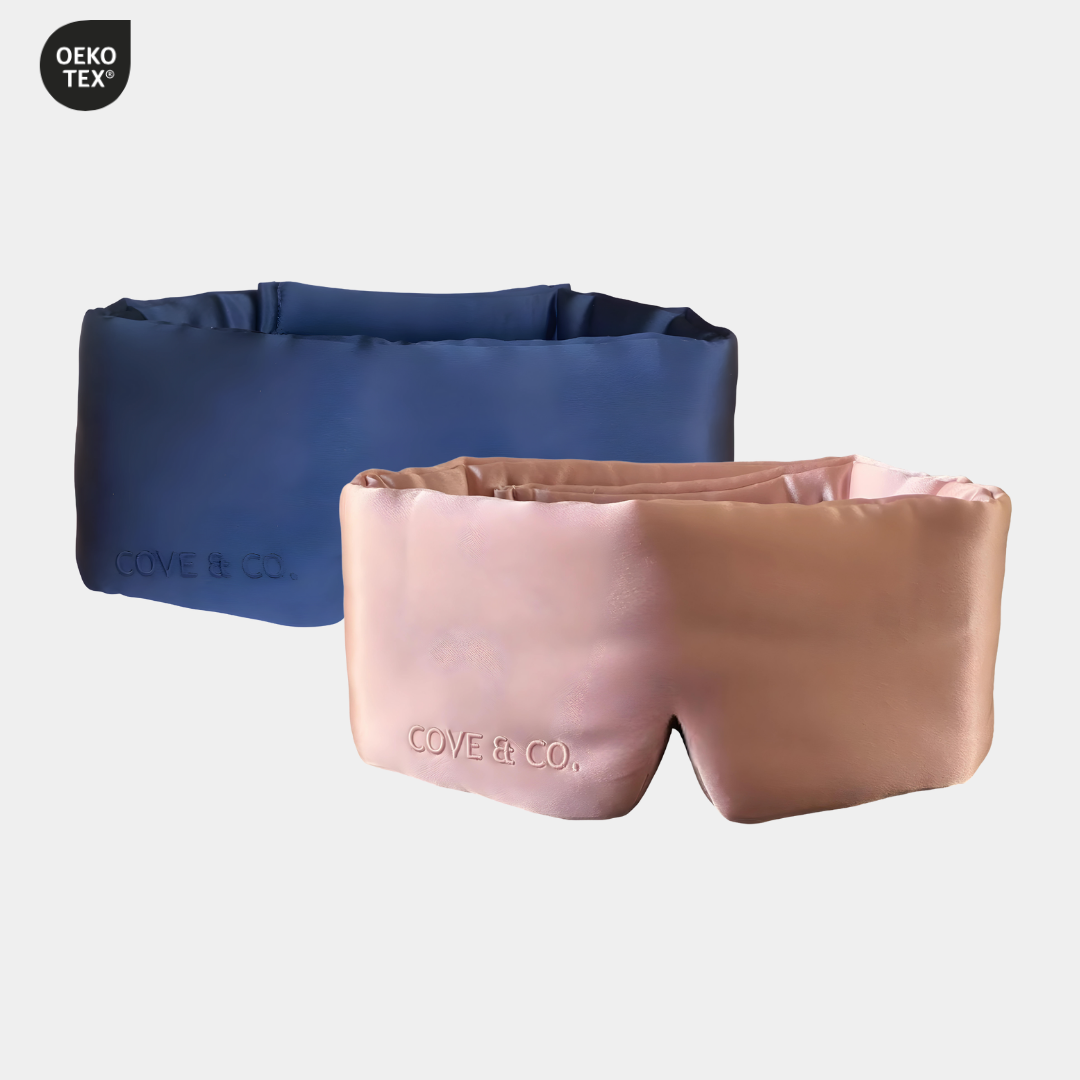Couple’s mulberry Silk Sleep Mask – "His & Hers" Edition
