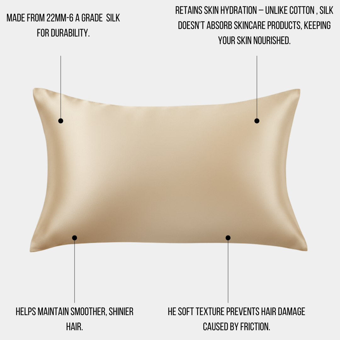 Desert Glow mulberry Silk pillowcase